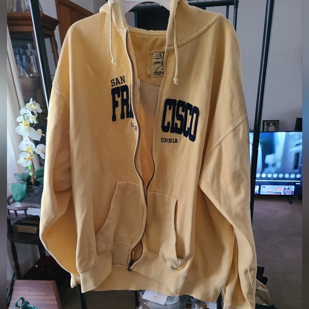 Unisex Zip Up Hoodie From San Francisco, California